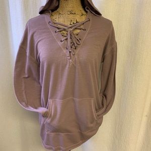 Purple light sweatshirt
